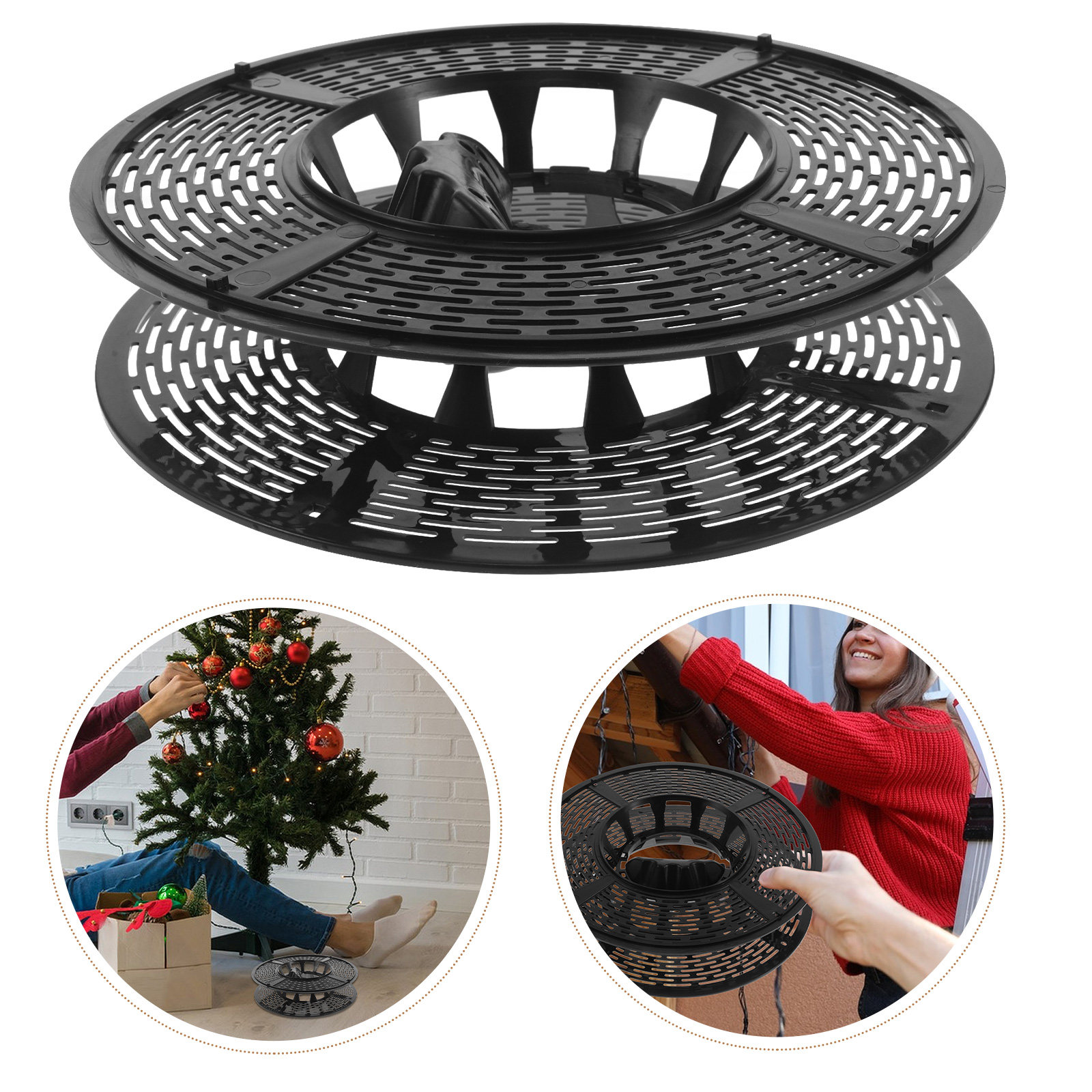 Reel Handle - Organizador de Cables para Guirnaldas de