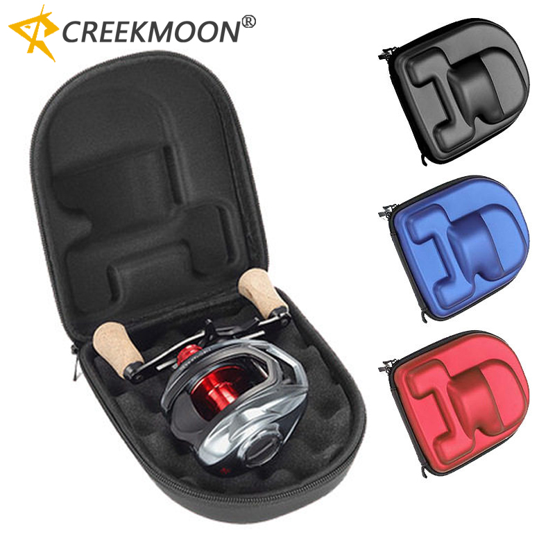 Spincast Reel - Bolsa de carretes de pesca EVA