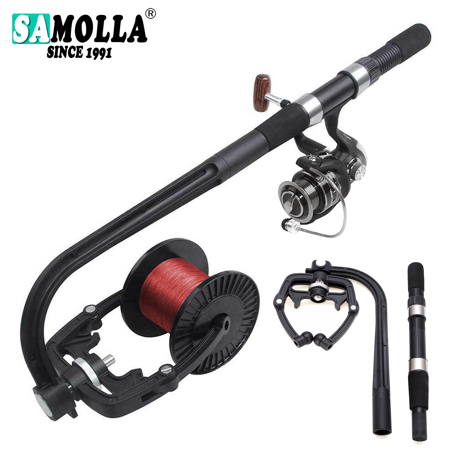 Carrete de hilo de pescar para - Spincast Reel reseña y precio