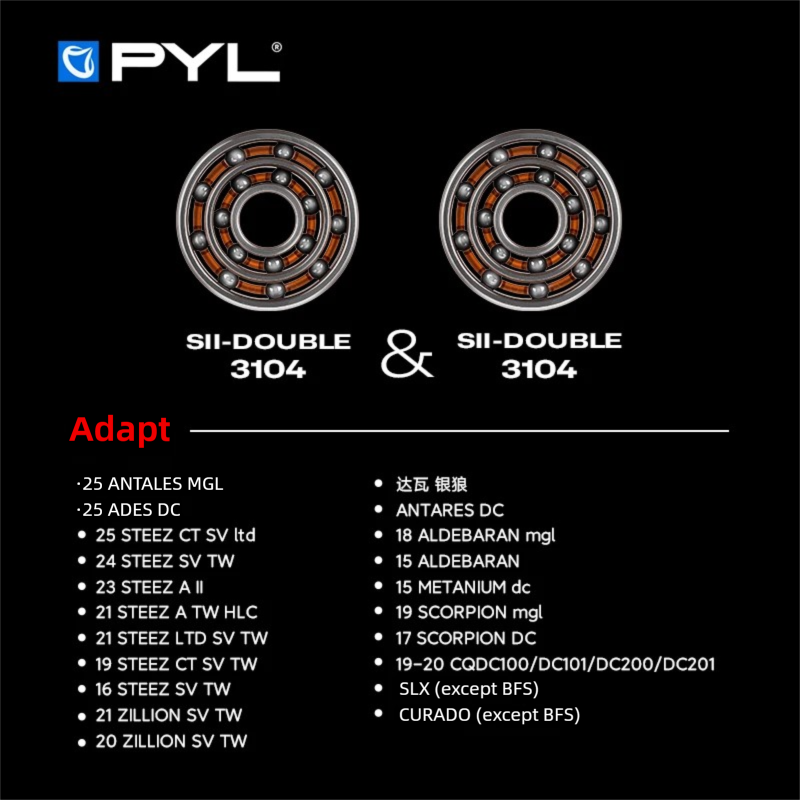 PYL SII Rodamiento de bolas de - Reel Spare Spool reseña y precio