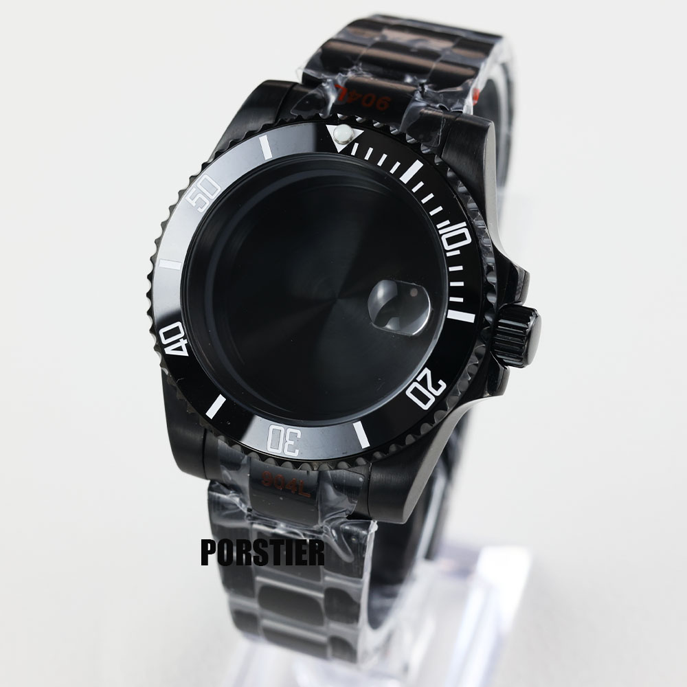 Caja de reloj de pvd negra de  - Reel Case reseña y precio