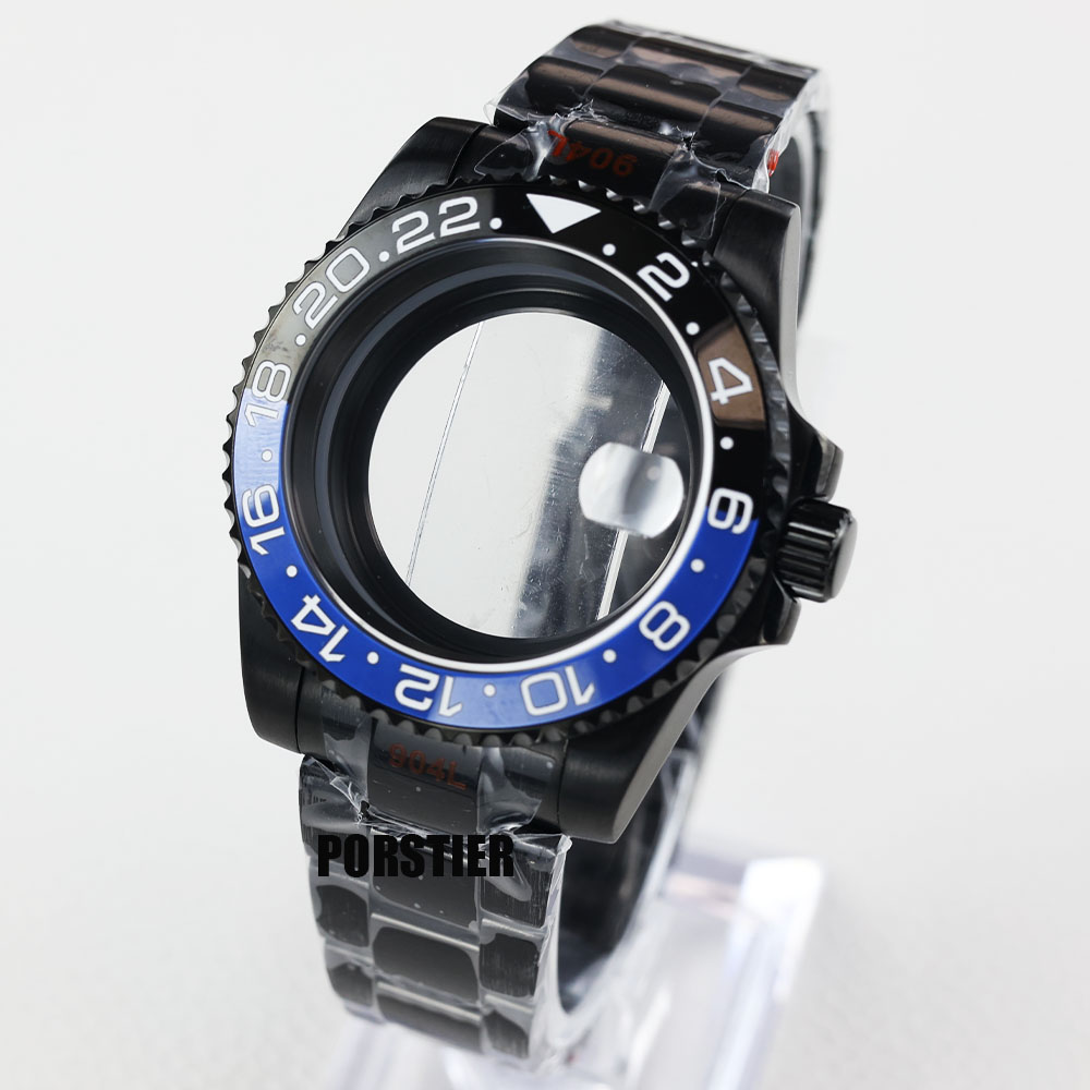 Caja de reloj de pvd negra de  - Reel Case reseña y precio