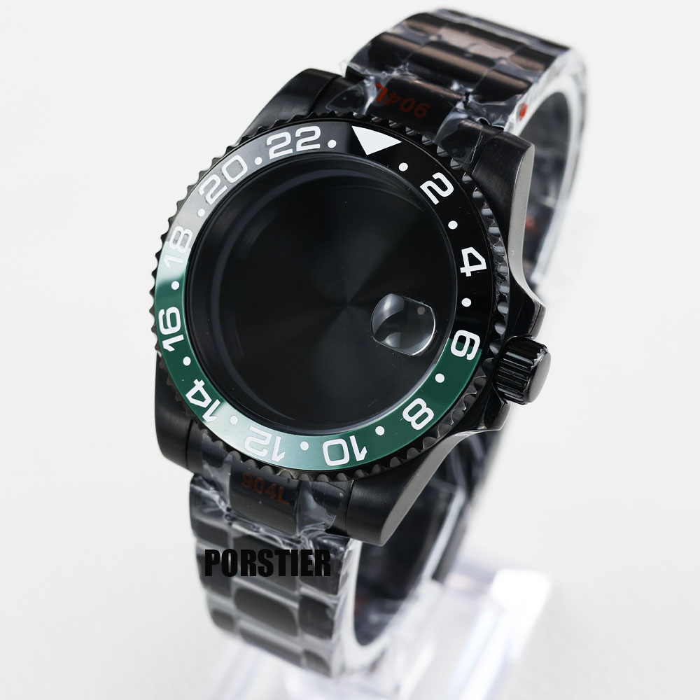Caja de reloj de pvd negra de  - Reel Case reseña y precio