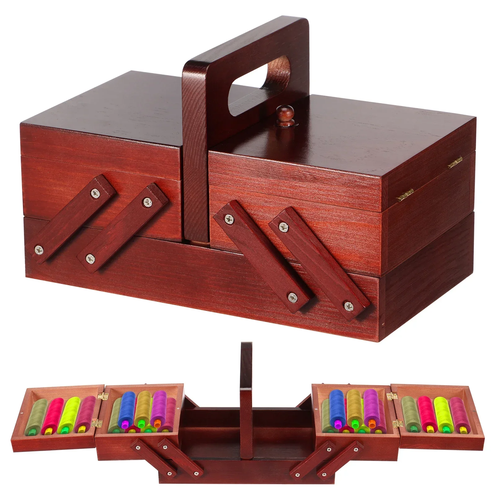 Caja de hilo de coser expandib - Reel Case reseña y precio