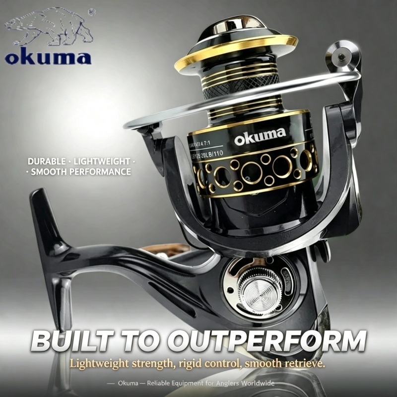Carrete de Pesca OKUMA-Spinnin - Trolling Reel reseña y precio