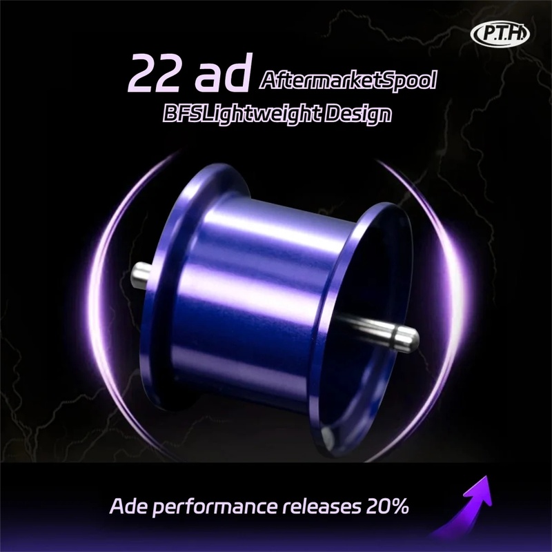 Carrete ligero modificado PTH  - Reel Spare Spool reseña y precio